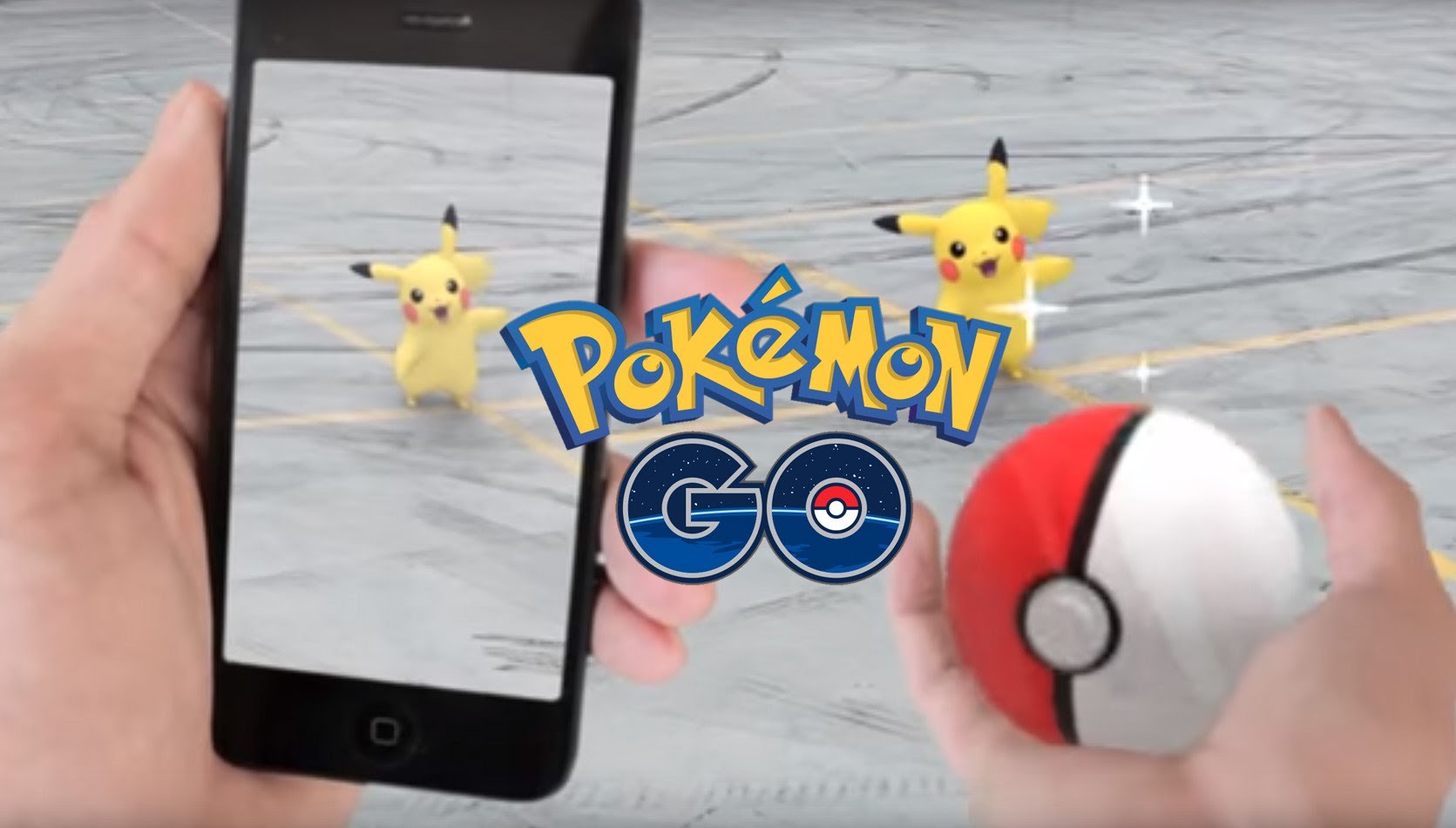 Pokémon Go screen